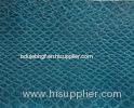 Blue Faux Leather Fabric For Handbags , Women Bag Faux Alligator Leather Fabric