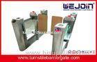 Stainless Steel Double Automatic Swing Barrier Gate With Dry Contact Interface