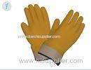 Wrinkle Finished Medium Duty Coating Industrial Protective Gloves For Warehousing