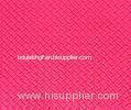 Migration Resistance Faux Leather Fabric For Handbags , Pink Upholstery Fabric