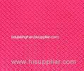 Migration Resistance Faux Leather Fabric For Handbags , Pink Upholstery Fabric