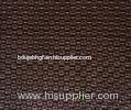 Spraying Effect Grid Artificial Leather Fabric For Handbags 1.0 - 2.5mm Thickness