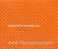 Brightness Grid Faux Leather Fabric For Handbags With Spunlace Nonwoven Fabric