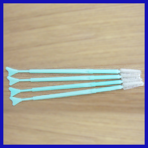 Medical gynecology sampling brush