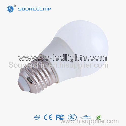 Factory Price 300degree E27 3W LED bulb 250ml SMD plastic led bulb