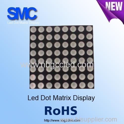 led dot matrix 8x8 1.5 inch