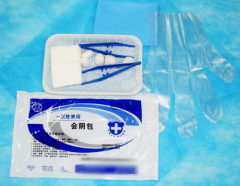 Disposable perineum cleaning package