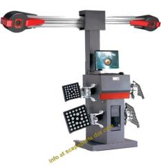 3D wheel alignment garage equipment