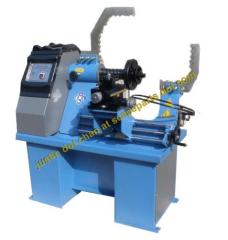 Full Automatic Rim Straightening Machine / Rim Repair Machine With Polishing & Lathe System