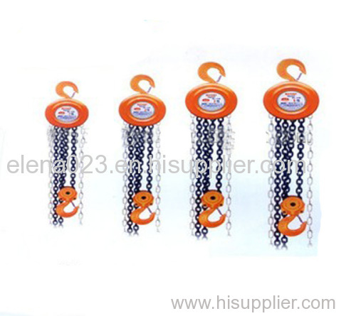 hand operated chain hoist