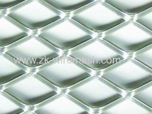 the expanded wire mesh