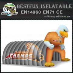 Eagle inflatable football tunnel tent