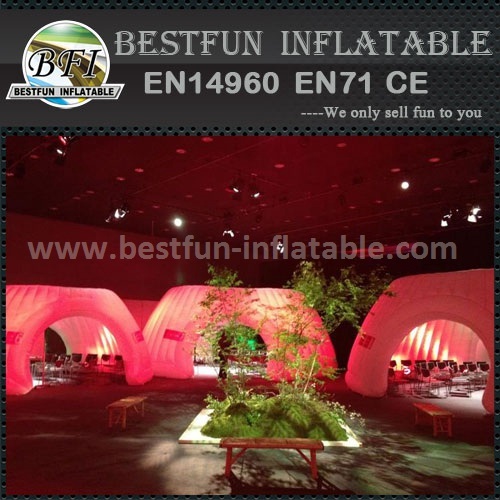 Trade show inflatable Lighting booth