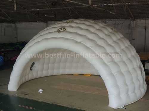 China large custom inflatable led cube tent price for party