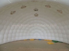 China large custom inflatable led cube tent price for party