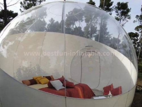 Clear inflatable tent inflatable bubble camping tent