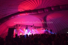 led lighting inflatable dome tents