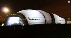 Economic long inflatable tent for event