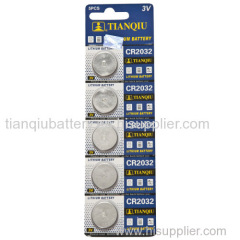 TIANQIU lithium button cell