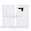 Book Style Motorola Moto X Cell Phone Covers Anti-scratch White OEM