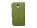 Green Genuine Leather Samsung Galaxy N9002 Phone Case , Slim Phone Cases