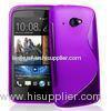 Customized S Shape HTC Desire 601 TPU Phone Cases , TPU Gel Skin Case