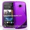 Customized S Shape HTC Desire 601 TPU Phone Cases , TPU Gel Skin Case