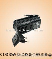 Remove AC PIN switching power adapter 18W