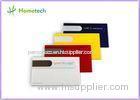 Sliver USB Credit Card USB Storage Device / Square USB Pendrive