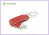 16GB / 32GB Leather USB Flash Disk , Rectangle Memory Pen Drive