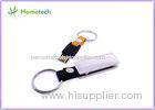 Sliver 4GB Keychain Leather USB Flash Disk Memory Stick Pen Thumb Drive