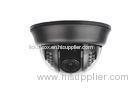 Free DDNS Black 1.0 MP Dome Megapixel IP Cameras With QR Code Smartphone View