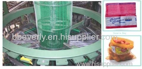 PP/PE leno mesh bag making machine