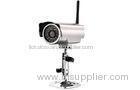 High Resolution Bullet P2P IP Cameras Infrared Support Mobile View