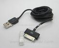 USB A Type To Ipod 30Pin connector 1.2M black high speed cable for iPhone 4S/4/3G