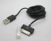 USB A Type To Ipod 30Pin Connector 2.0M black high speed cable for iPhone 4S/4/3G/3GS/iPod