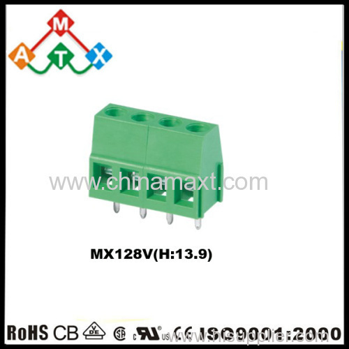 5.0mm 5.08mm 300V 10A PCB Screw Terminal Blocks Euro type connectors