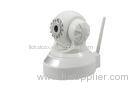 White SMTP FTP DHCP Network 30fps Indoor IP Camera H.264 RoHS FCC