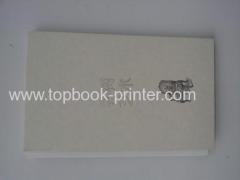 250gsm embossing cover furniture tri-fold leaflet advertising softcover book printing