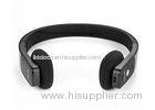 Black HFP / HSP Foldable Bluetooth Headphones For Computer / Mobile phone