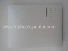 custom sponge bound book cover design section sewn binding hardcover or hardback book printer