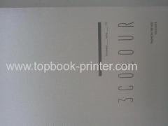 custom sponge bound book cover design section sewn binding hardcover or hardback book printer