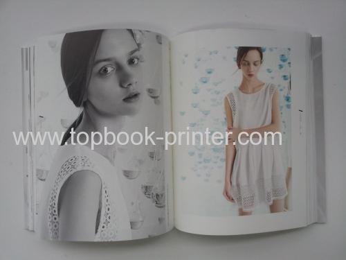 high-grade sponge binding cover design gold stamped tri-layer hardcover or hardback photobook
