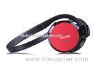 Red Fashion Behind The Neck Outdoor Sport Wireless Bluetooth 4.0 Stereo Headset
