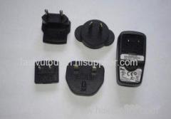 Ktec EU, UK, US, CH, AU plug 2.8V - 12V DC , 100V - 240V AC Universal USB Power Adapter
