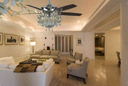 52"decorattive ceiling fan light