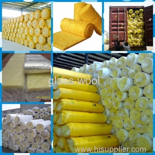 glasswool duct blankets and boards wool insulation soft glass wool blanket hot sale