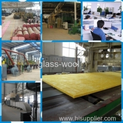 density 24kg/m3 fiber glass wool blanket with fsk mesh