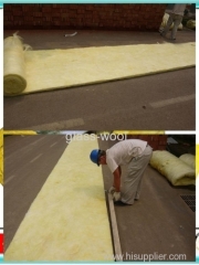 density 24kg/m3 fiber glass wool blanket with fsk mesh
