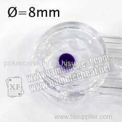 UV contact lenses marked cards/poker analyzer / poker cheat/ poker scanner